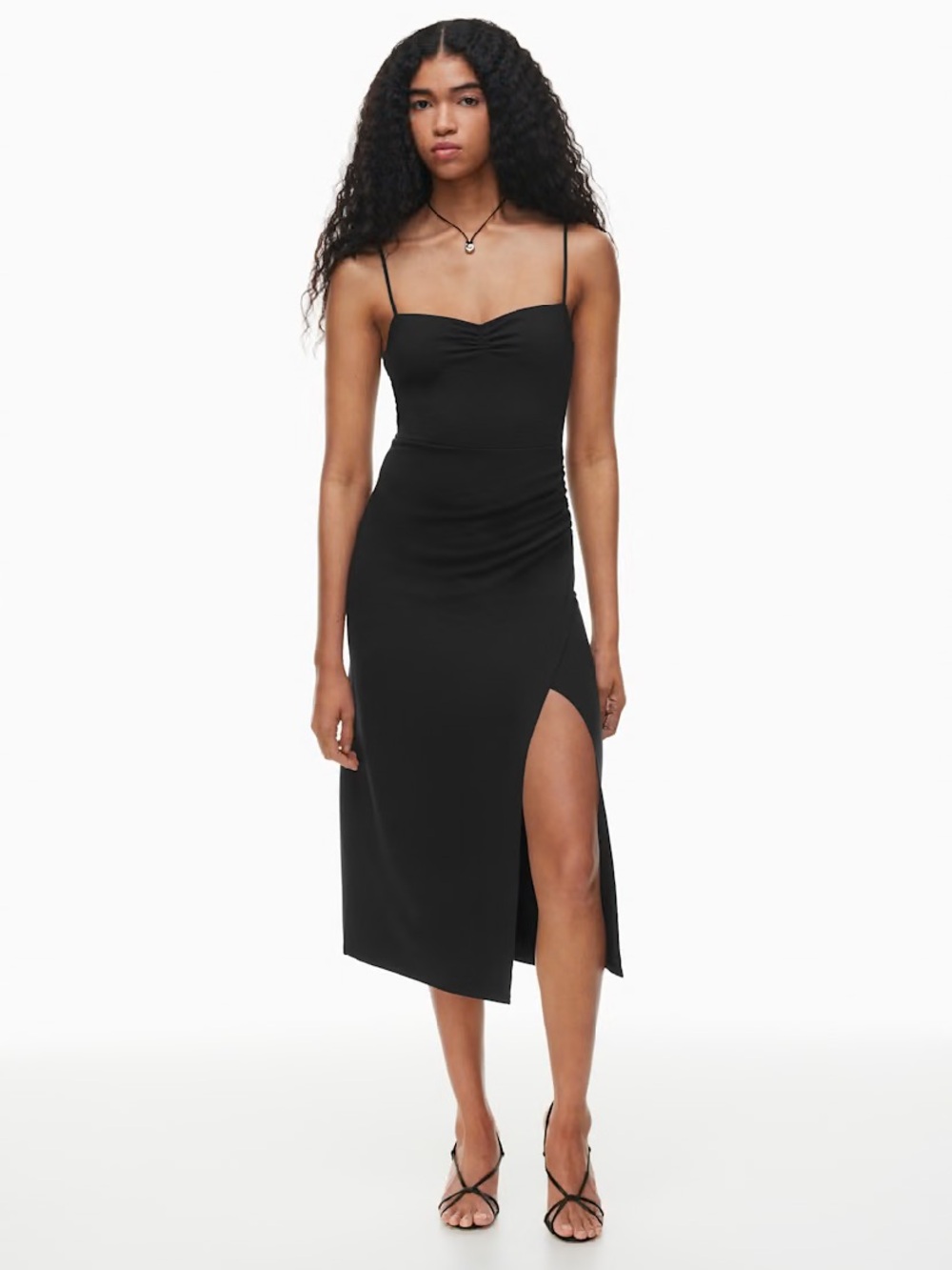 NWT Aritzia Midi Dress with Thigh Slit